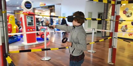 VR booth rental for Balexert shopping center